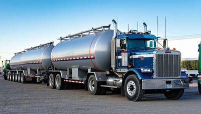Camiones cisterna de combustible de Petrolíferos Anaya listos para la entrega en México Camiones cisterna de combustible de Petrolíferos Anaya listos para la entrega en México